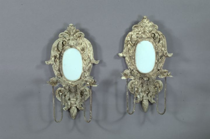 Large Pair of French Plaster and 2d599