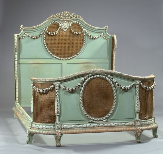 Fine Louis XVI-Inspired Polychromed