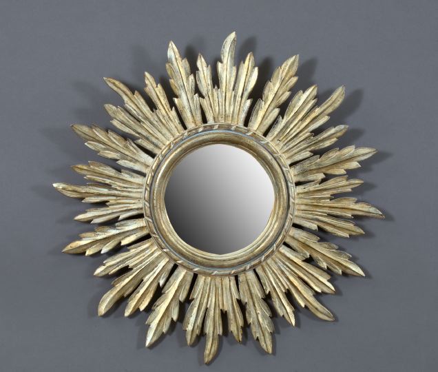 Italian Carved and Silver Gilt Finished 2d644