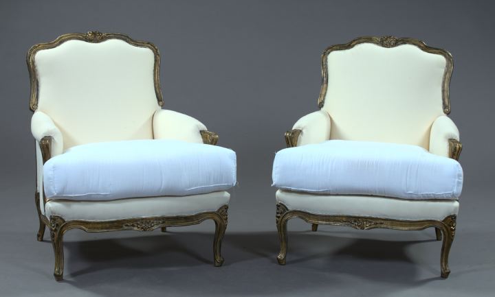 Pair of Louis XV-style Giltwood