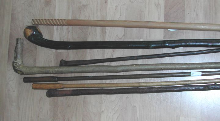 Collection of Seven Walking Sticks  2d6e3