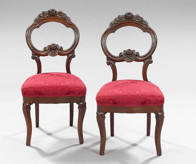 Pair of American Rococo Revival