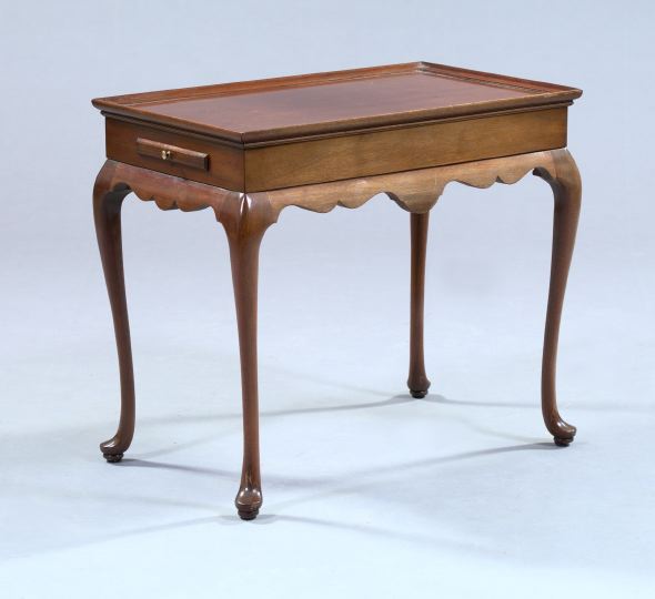 Queen Anne Style Mahogany Tray Top 2d79c