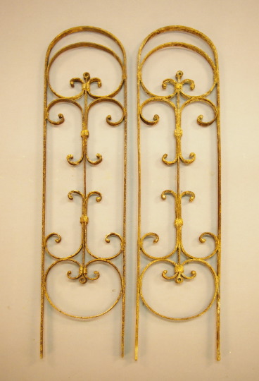 Set of Twelve Late Victorian Wrought Iron 2dc0b