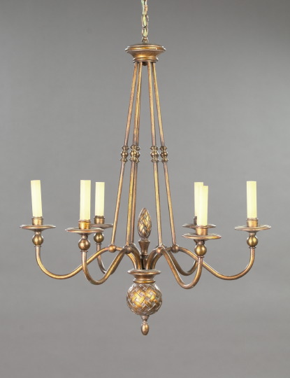 Pair of Continental Gilt Brass 2dc1c