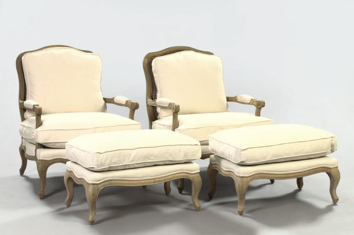 Pair of Louis XV Style Beechwood 2dc87