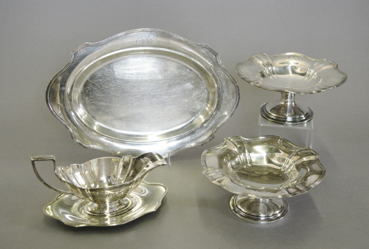 Five-Piece Collection of Gorham Sterling