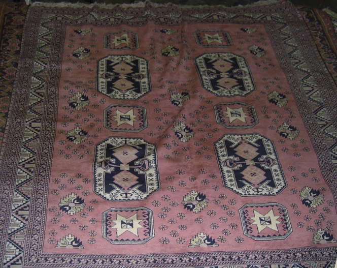 Fine Uzbek Bokhara Carpet 6  2dcc8