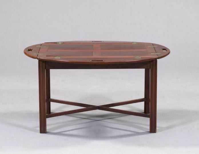 Contemporary Mahogany Tray Table  2dd81