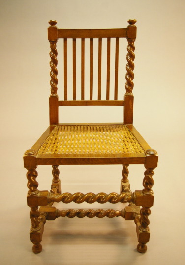 Country English Fruitwood Sidechair  2da85