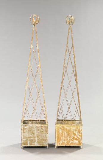 Tall Pair of French Obelisk Form 2daba