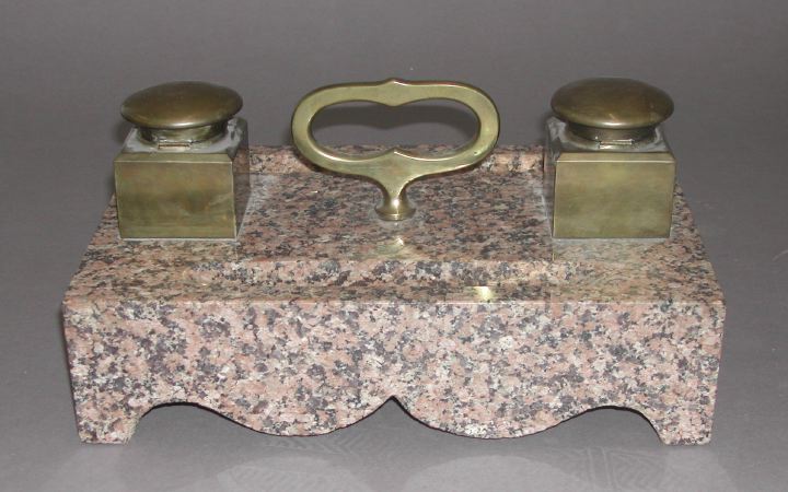 Large and Weighty Continental Brass Mounted 2dae0