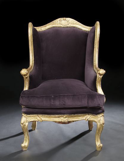 Louis XV Style Giltwood Bergere 2dae4