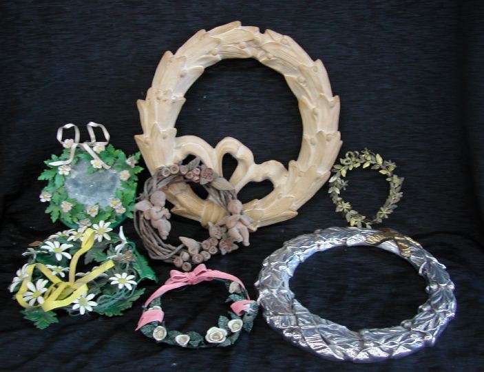 Seven Piece Collection of Wreaths  2db02