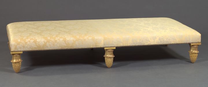 Regency Style Giltwood Bench  2db15