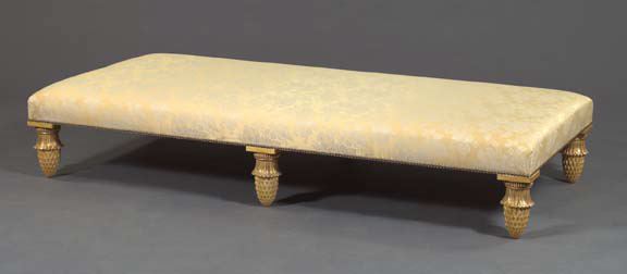 Regency Style Giltwood Bench  2db1b