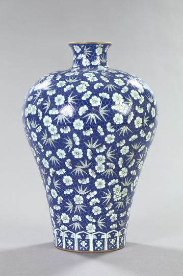 Large Chien-Lung Blue-and-White Porcelain