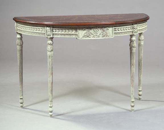 Louis XVI Style Mahogany and Polychromed 2dbc1