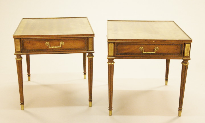 Pair of Louis XVI Style Mahogany 2dbc3