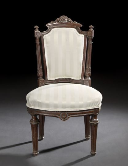 Louis XVI Style Rosewood Sidechair  2dbcb
