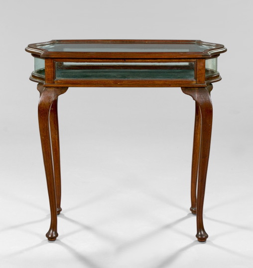 Queen Anne Style Mahogany Lift Top 2e087