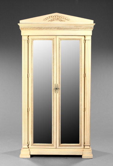 Neoclassical Style White Painted 2e098