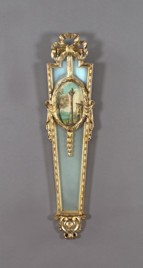 Italian Carved, Silvered and Parcel-Gilt