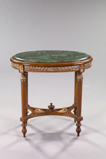 Louis XVI Style Parcel Gilt Fruitwood 2e116