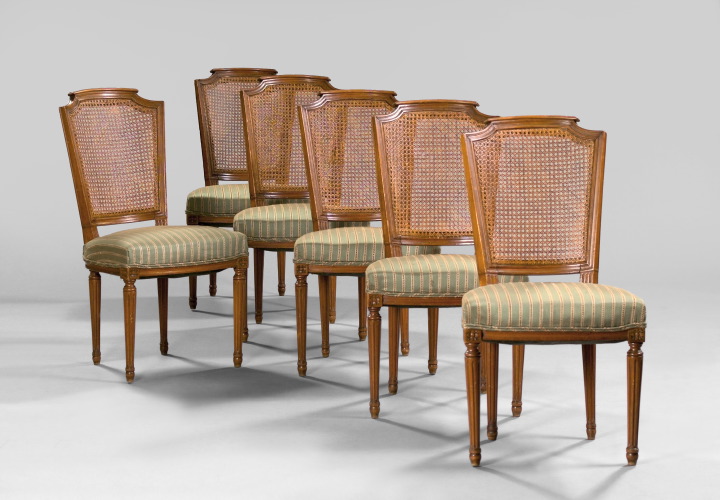 Suite of Six Louis XVI Style Fruitwood 2e11f
