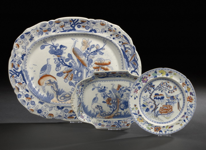 Three Pieces of English Chinoiserie