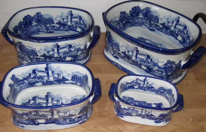 Graduated Set of Four Chinese Blue and White 2e142