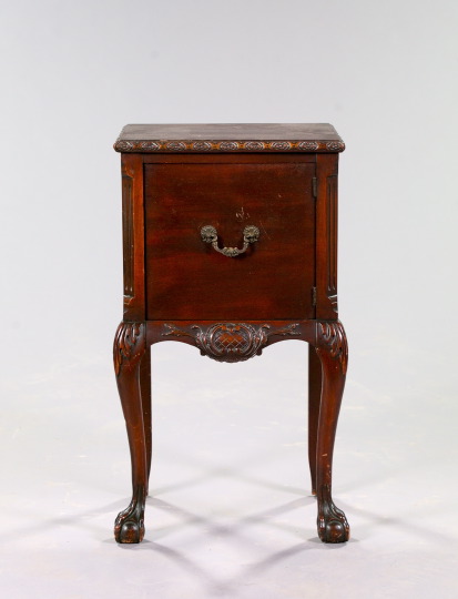 George III-Style Carved Mahogany