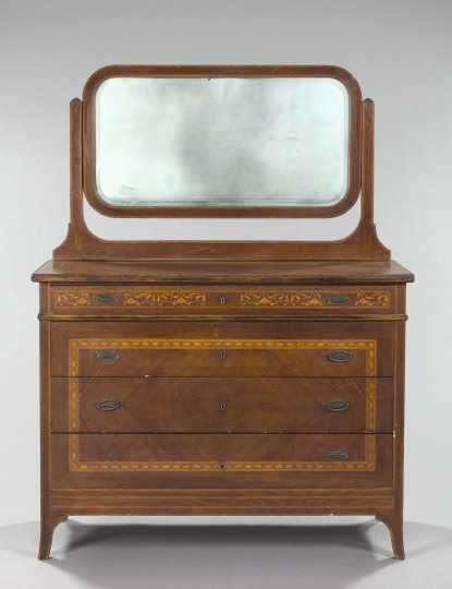 Napoleon III Mahogany Dresser  2e1c3