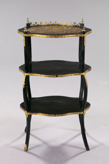 French Gilt-Brass-Mounted and Boulle-Inlaid