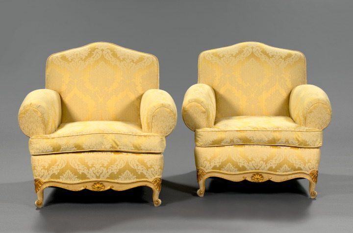 Pair of Louis XV Style Polychromed 2e1f7