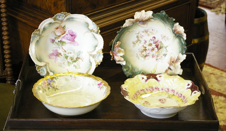 Collection of Four German Porcelain