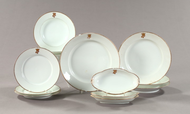 Elegant Fifty Nine Piece Limoges 2e21e