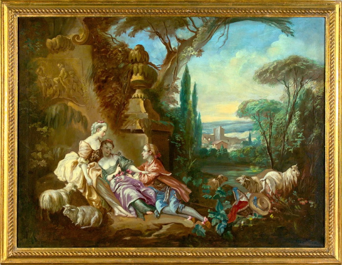 Manner of Francois Boucher French  2e22d