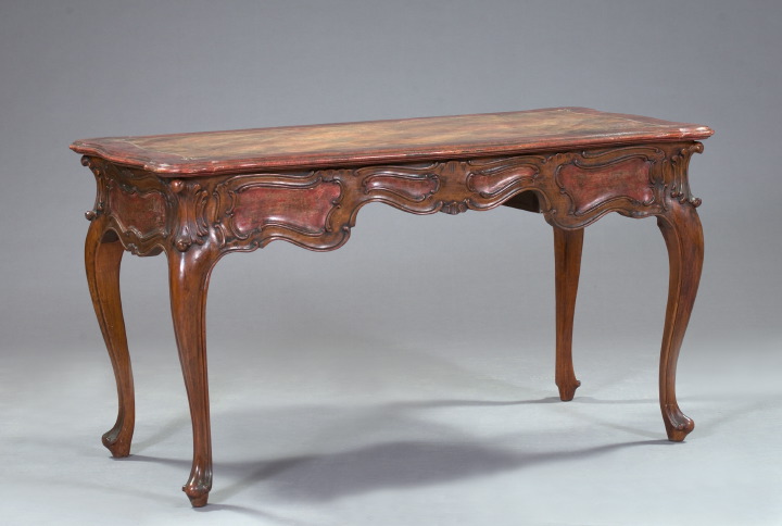 Provincial Louis XV-Style Fruitwood