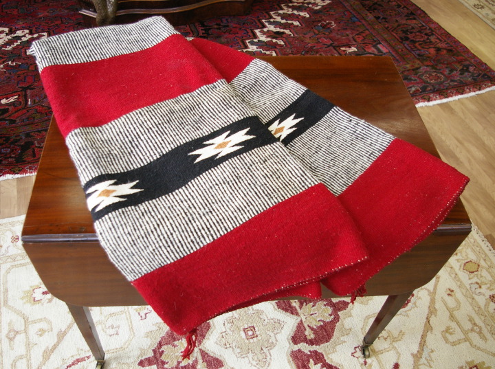 Large Navajo Hand Woven Blanket  2e3ef