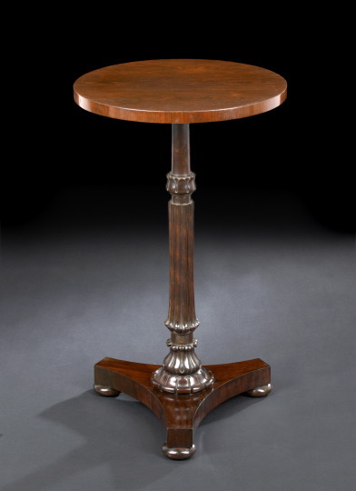 Late Regency Rosewood Occasional Table,