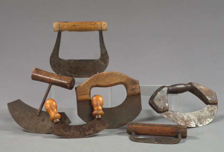 Collection of Six Wrought-Iron Food