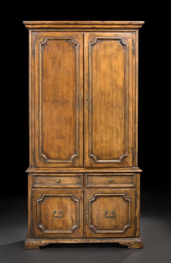 Continental Fruitwood Cabinet  2e485