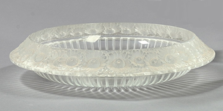 Large Lalique Parcel Satine Crystal 2e4ef