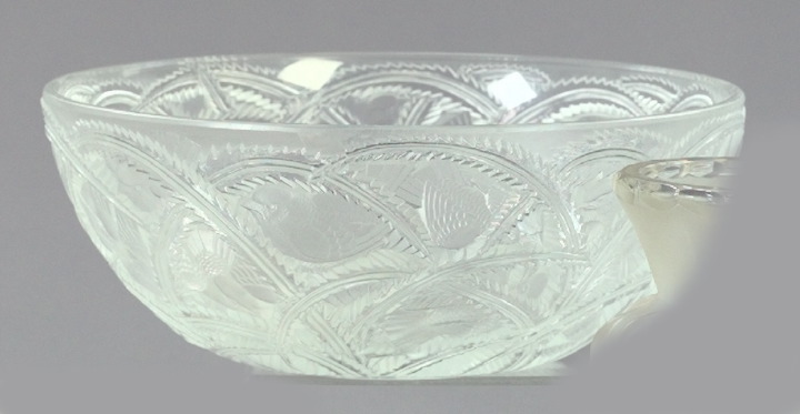 Lalique Parcel-Satine Crystal "Pinsons"