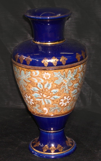 Good Royal Doulton Cobalt-Glazed and