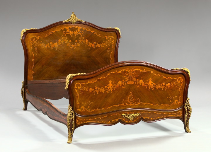 Fine Louis XV Style Marquetry Inlaid 2e55c