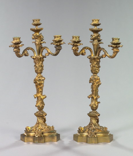 Pair of Napoleon III Gilt Bronze 2e55e