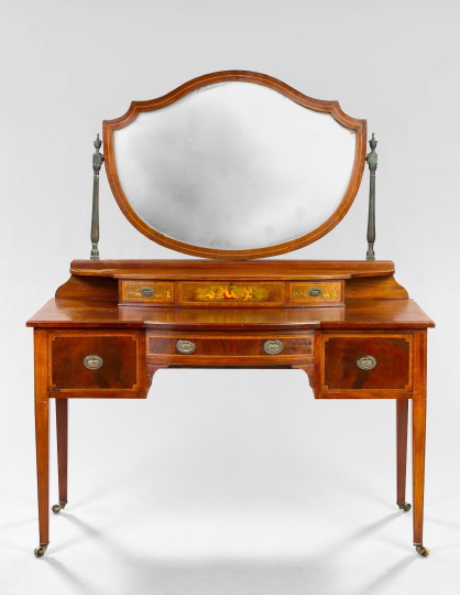 Fine Edwardian Mahogany Inlaid 2e57a