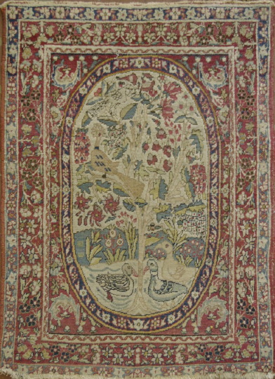 Antique Tabriz Prayer Rug,  2'